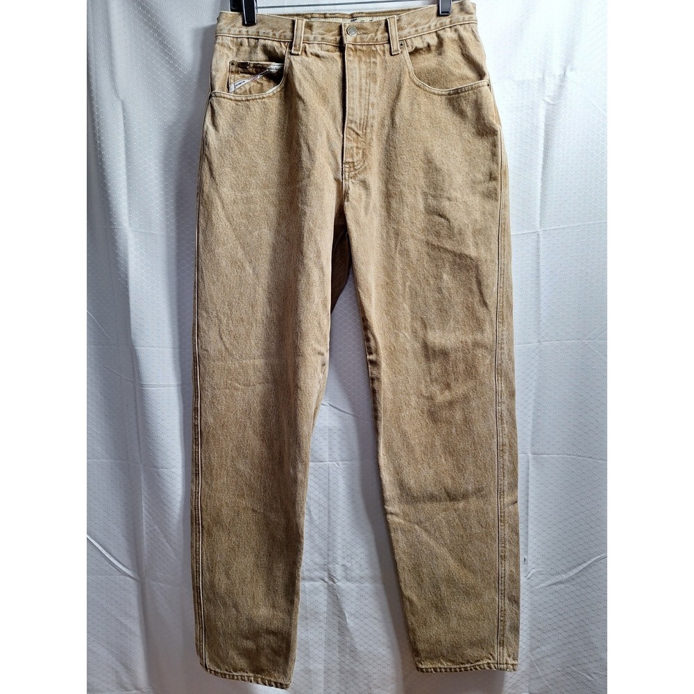 Vtg PACO SPORTS Jean Sz 31x32 Brown Wash Baggy Loose Grunge Hip-Hop 90s Y2K EUC!